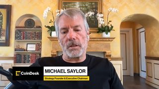 Strategy Executive Chairman Michael Saylor on CoinDesk Television
