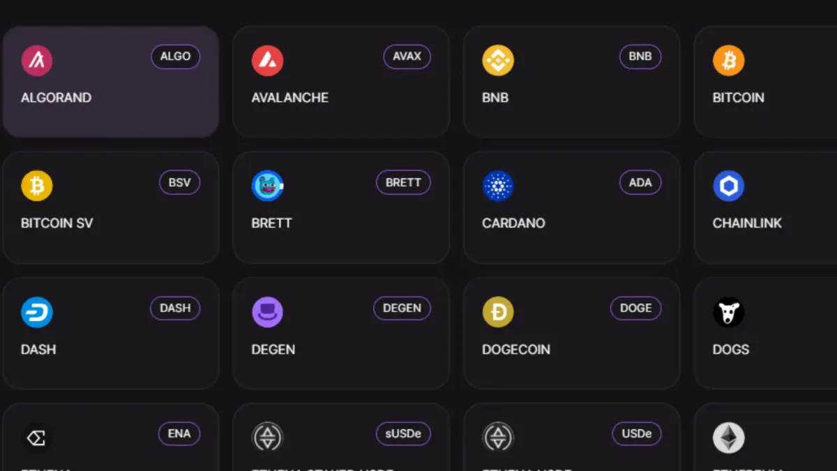 العملات البديلة على منصة كلاودبيت