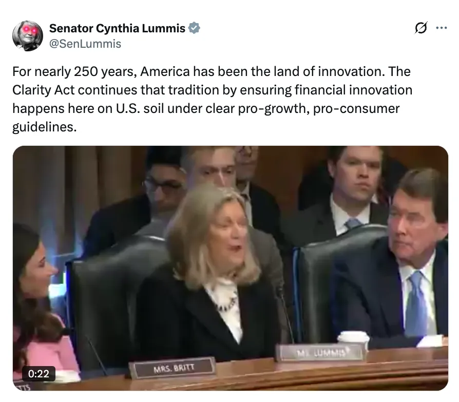 CLARITY Act advances through Senate Banking Committee