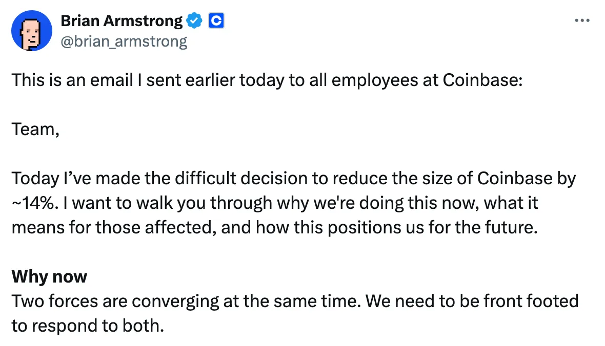 Crypto exchange layoffs amid AI adoption