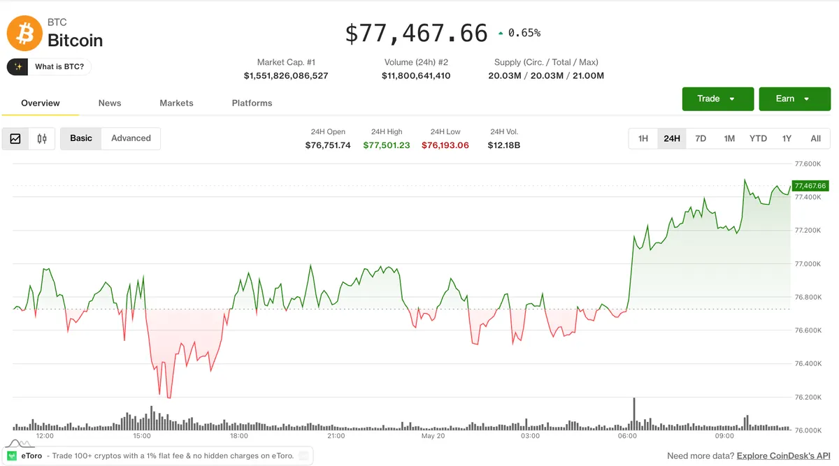 Bitcoin fiyat ve türev konumlanma grafiği