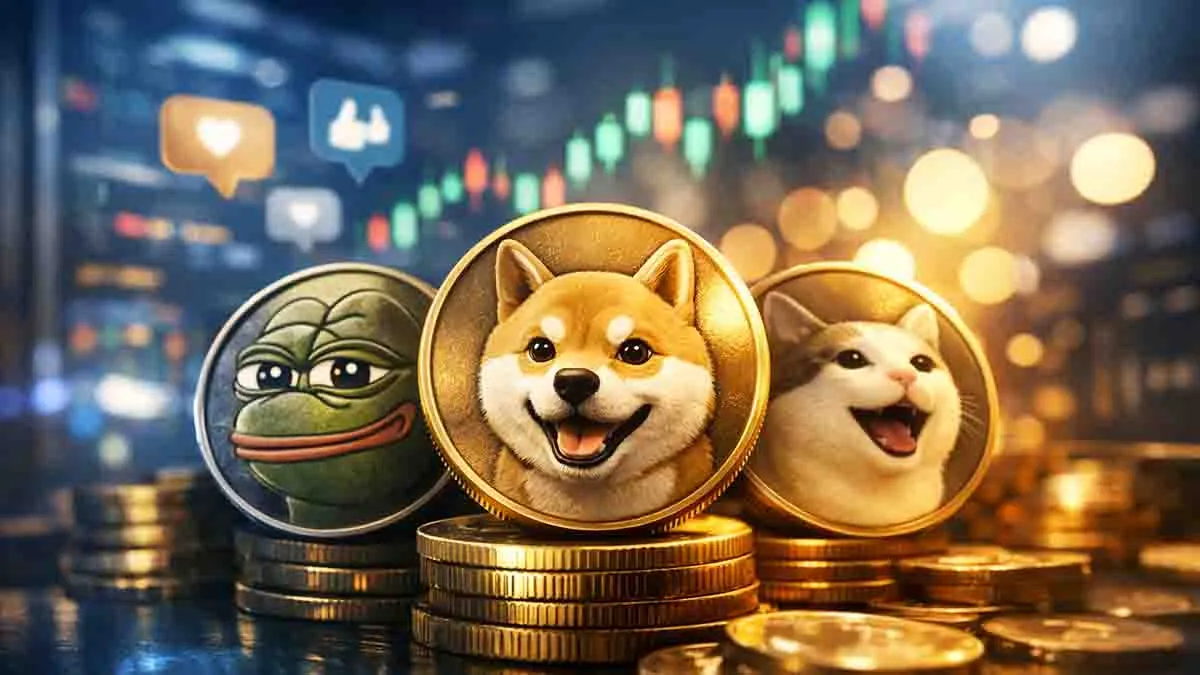 ミームコイン再燃か、ソーシャルバズと時価総額回復が示す仮想通貨市場の変化