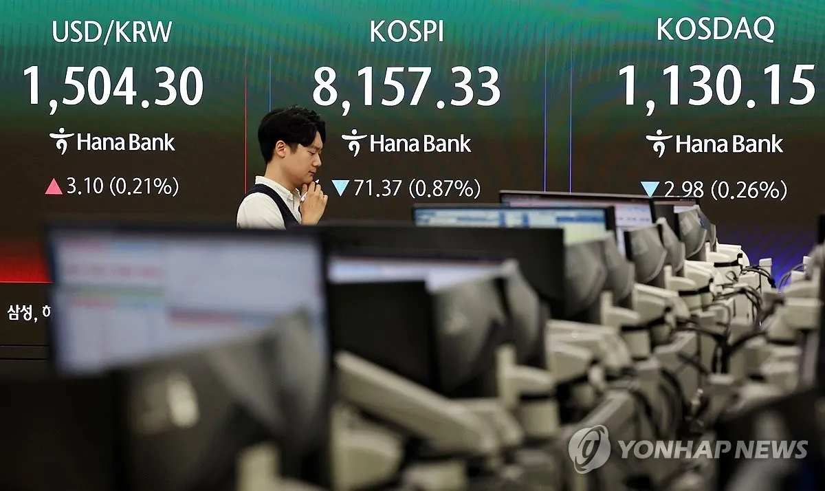 원달러 환율 1504원 돌파