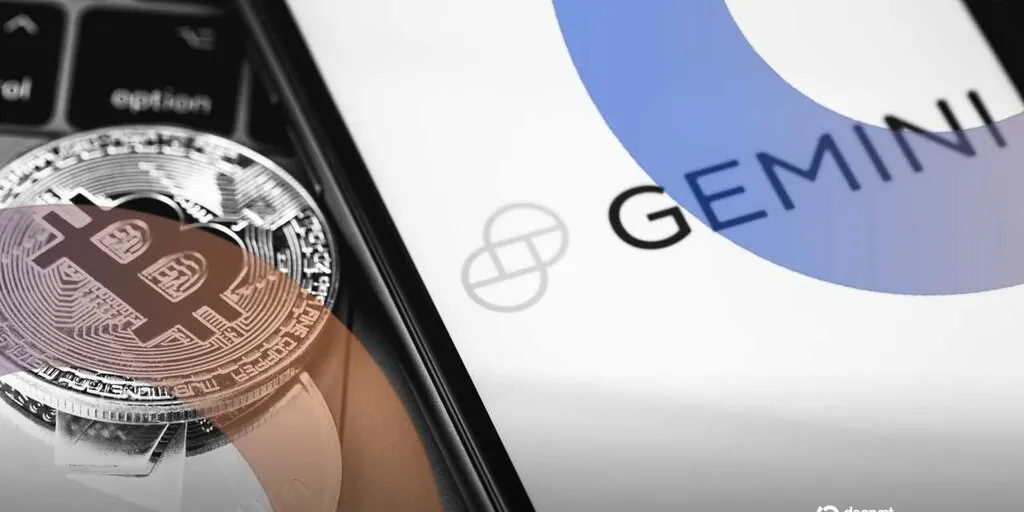 CFTC joint filing with Gemini