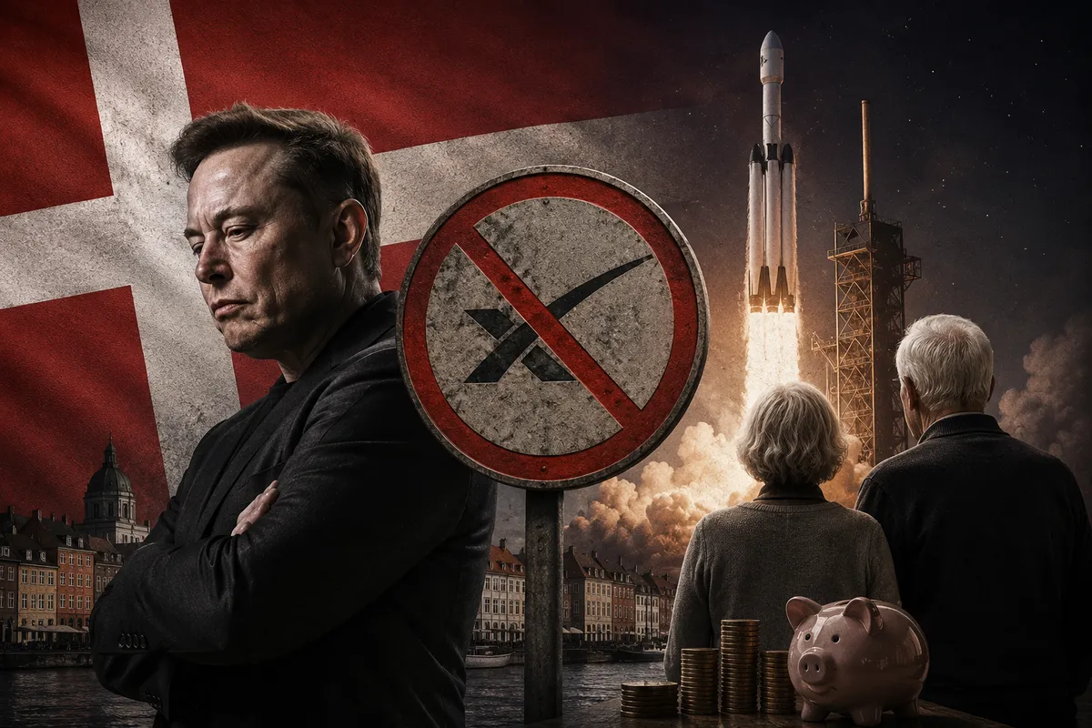 丹麦养老基金拉黑SpaceX