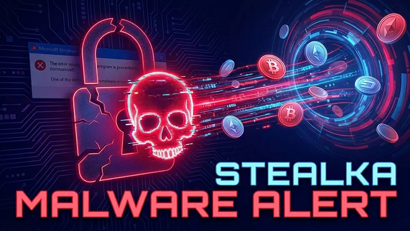新たな仮想通貨窃取型マルウェア「Stealka」の報告｜Windowsユーザーに深刻な脅威