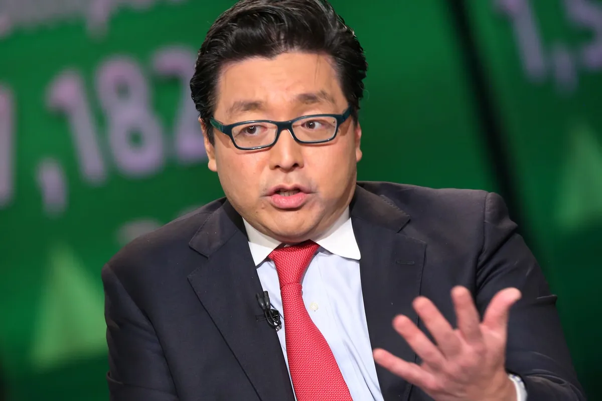 Tom Lee 评论 ETH 与 BTC 抛压