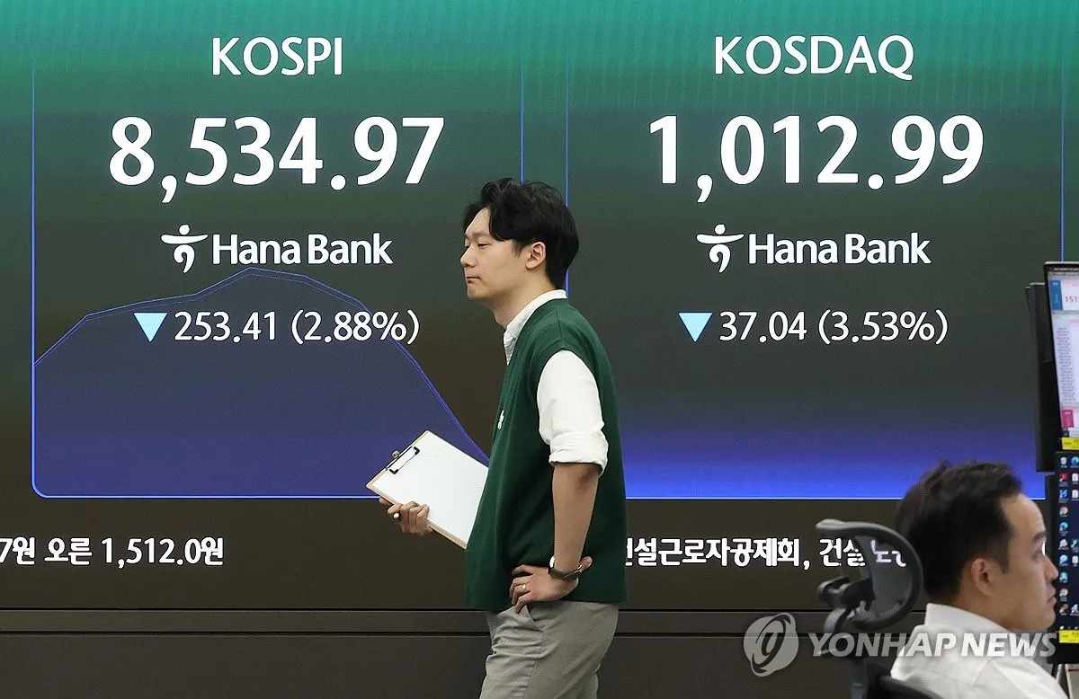 코스닥 약세 흐름