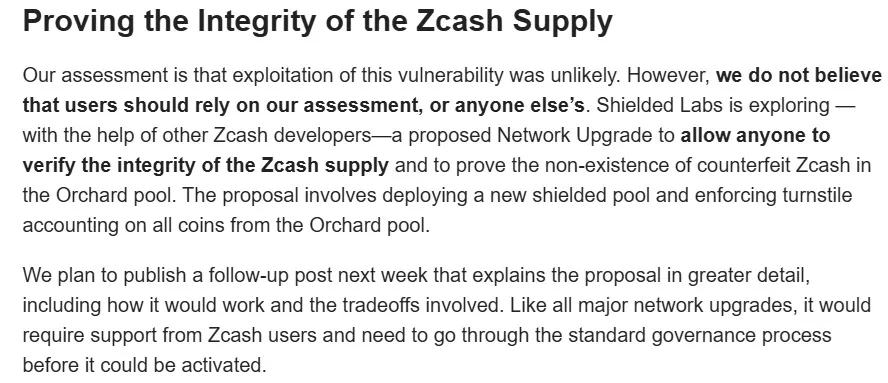 Zcash Patches Critical Bug Enabling Unlimited Counterfeit ZEC Minting as Prices Crashes 41%